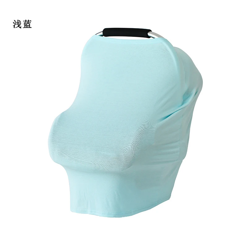Baby Car Seat Cover Nursing Breastfeeding Privacy Cover Baby Scarf Infant Car Seat Stroller Breast Feeding Scarf Nursing Covers (12)