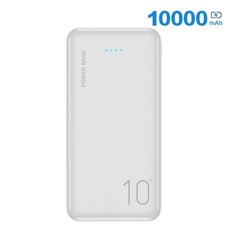 FLOVEME power Bank 20000 мАч для портативного зарядного устройства Xiaomi Dual USB power bank 10000 мАч Carregador Portatil Bateria Externa Movil - Цвет: 10000 mAh