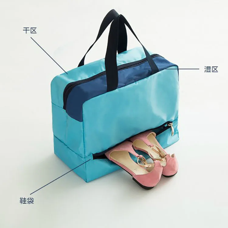 

Baby Diaper Bag Large Capacity Waterproof Mother Toiletry Bag Dry and Wet Separation Handbags Maternity Bag To The Hospital