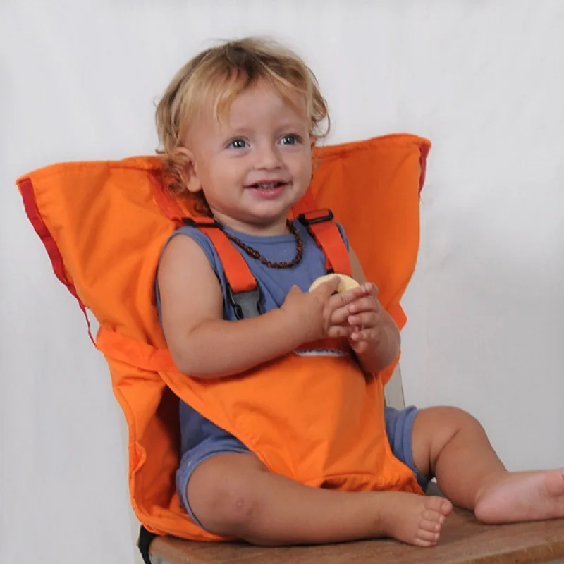 

Portable Baby Chair Carrier Infant Seat Product Dining Lunch Chair/Seat Safety Belt Feeding High Chair Harness Baby chair seat