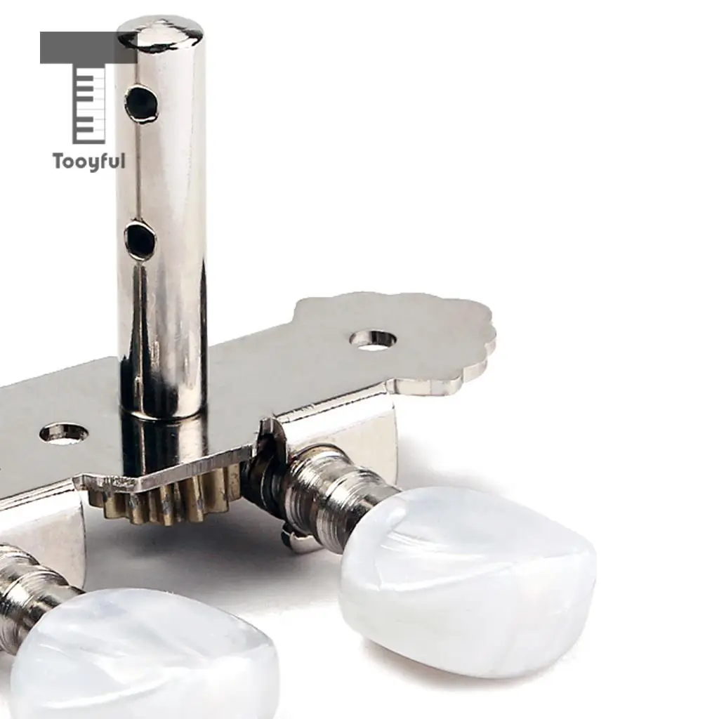 1R1L Guitar Tuning Pegs Key Machine Head Tuners for 4 String Cigar Box Ukulele Uke Mini Guitar