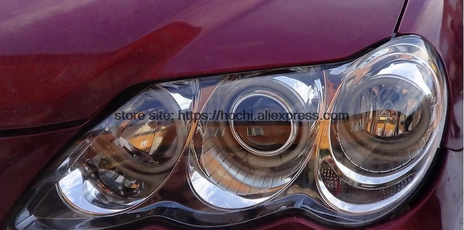 HochiTech 6 шт. белый 6000K CCFL головной светильник Halo Angel Demon Eyes Kit светильник angel eyes для Toyota Mark X Mark-X REIZ 2004-2009