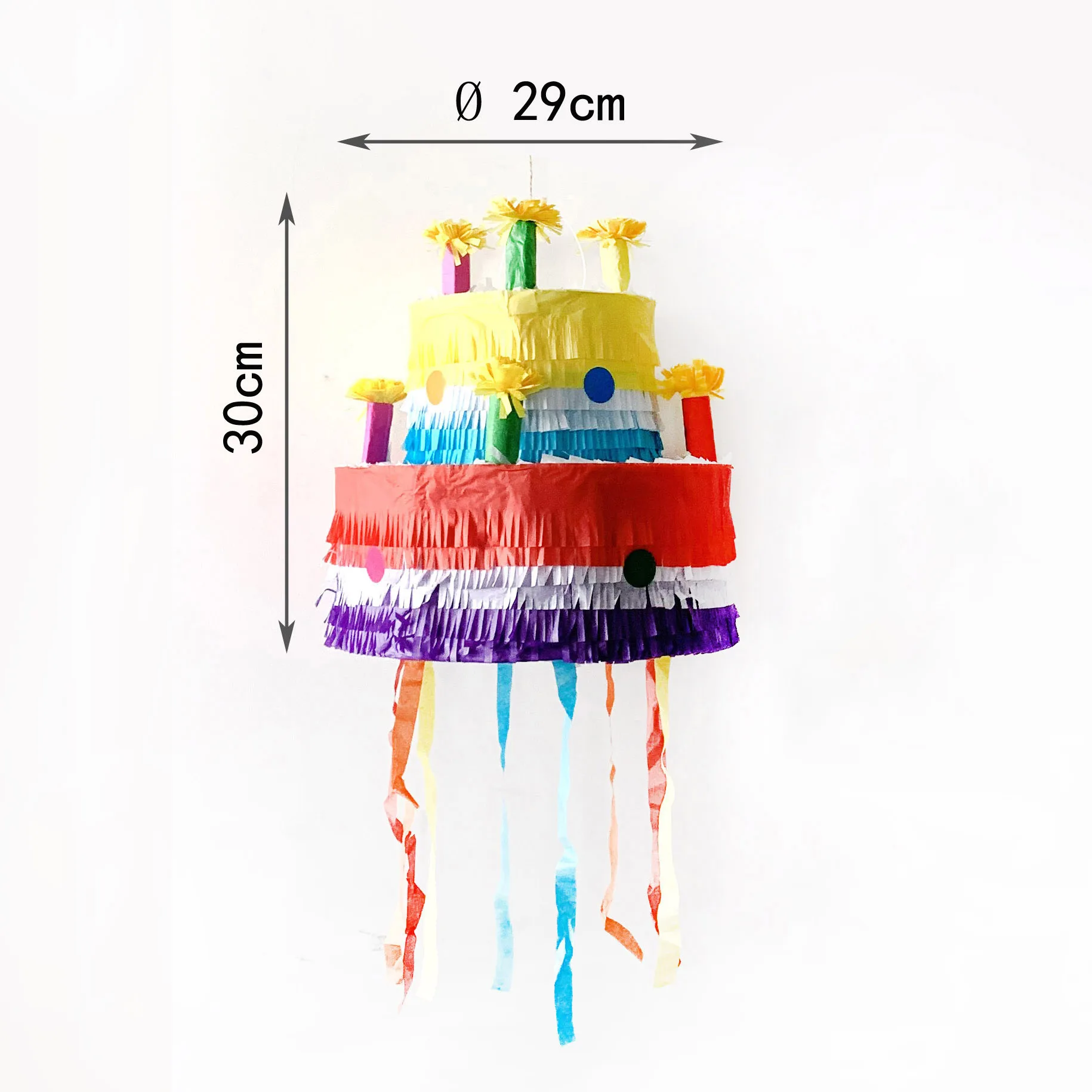 Бесплатная доставка 30*29 см большой размер подвесные пинаты для торта детей