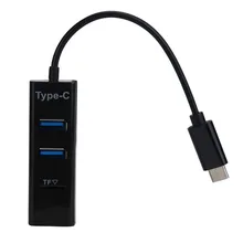 Лучшая цена type-C USB 3,1 к USB2.0 2 в 1 кардридер порт адаптер для планшета Macbook