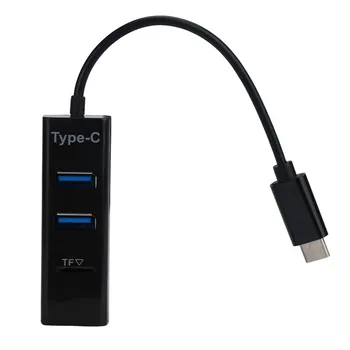 

Best price Type-C USB 3.1 To USB2.0 2 in 1 HUB Card Reader Port Adapter For Macbook Tablet