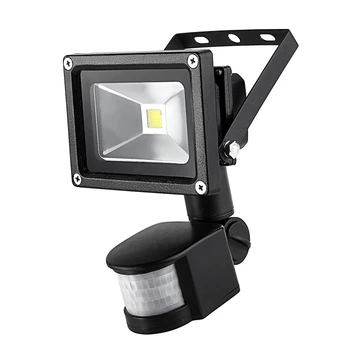 

AC85-265V Super Bright LED Flood Light Outdoor Lamp 10W PIR Motion Sensor Waterproof IP65 Induction Light