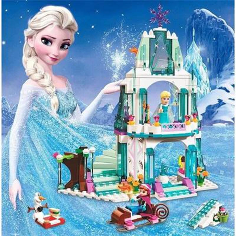 Legoings Зачарованный замок строительные блоки 37001 принцесса Belles куклы девочка