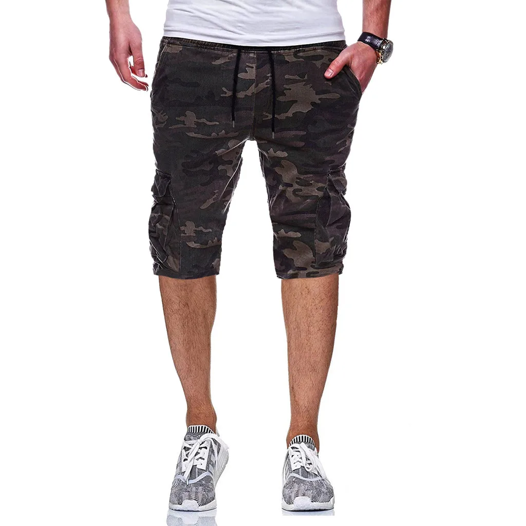 mens shorts summer Camouflage Casual shorts men bermuda masculina streetwear military pantalones cortos hombre spodenki meskie