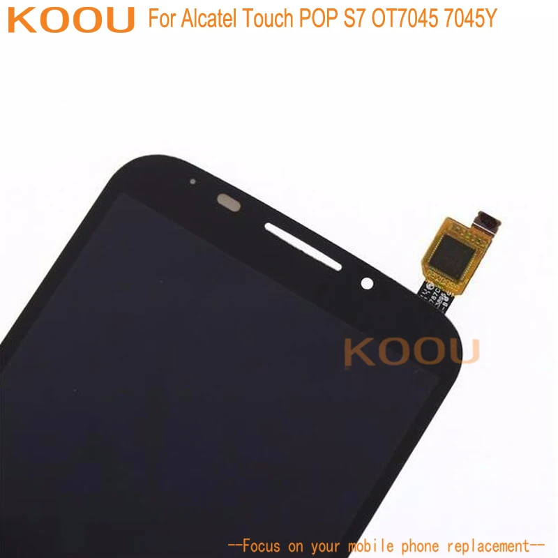 ЖК дисплей для мобильного телефона Alcatel Touch POP S7 OT7045 7045Y сенсорный экран дигитайзер