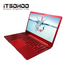 14 inch Windows 10 font b laptop b font Metal Notebook computer Red Blue color 8GB