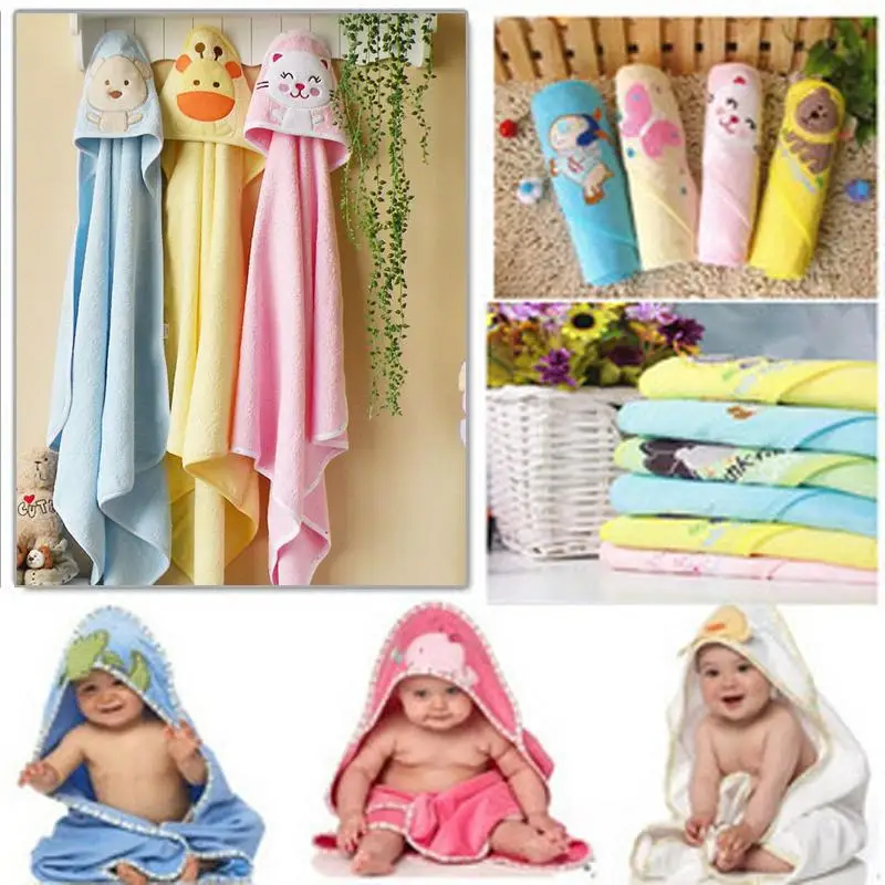 100 cotton cute cartoon baby towels newborn baby girl swaddle wrap