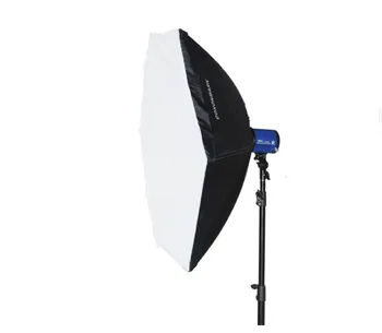 

Black Portable 80cm hexagonal Umbrella Softbox for Studio Flash CD50