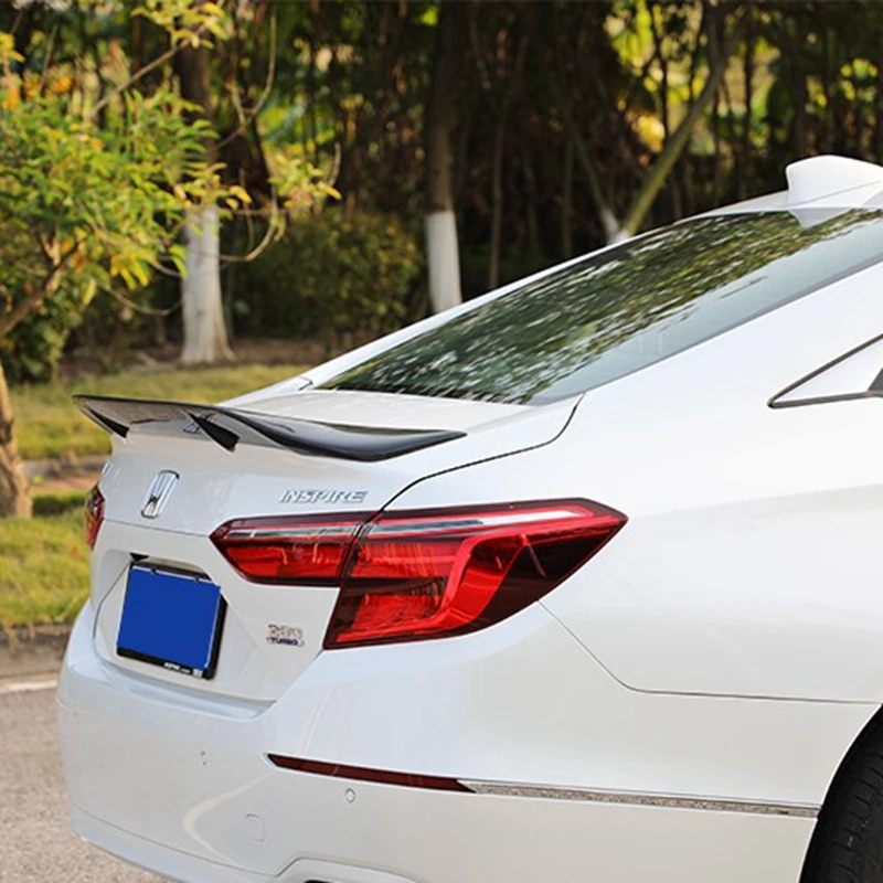 For Honda Accord INSPIRE Spoiler 2018 2019 carbon fiber Primer Color Rear Spoiler For Honda 18