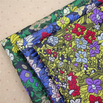 

CF254 2018 New Fabric For Women's Dress 100x68cm 6Color Primrose Brocade Fabric Yarn-dyed Fabric For Sewing DIY Handbag Material