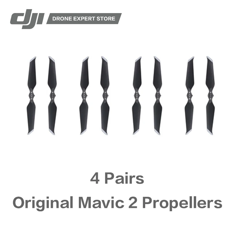 

4 Pairs DJI Original Mavic 2 Low-Noise Propellers for Mavic 2 Pro Mavic 2 Zoom 8743 Quick Release Propeller