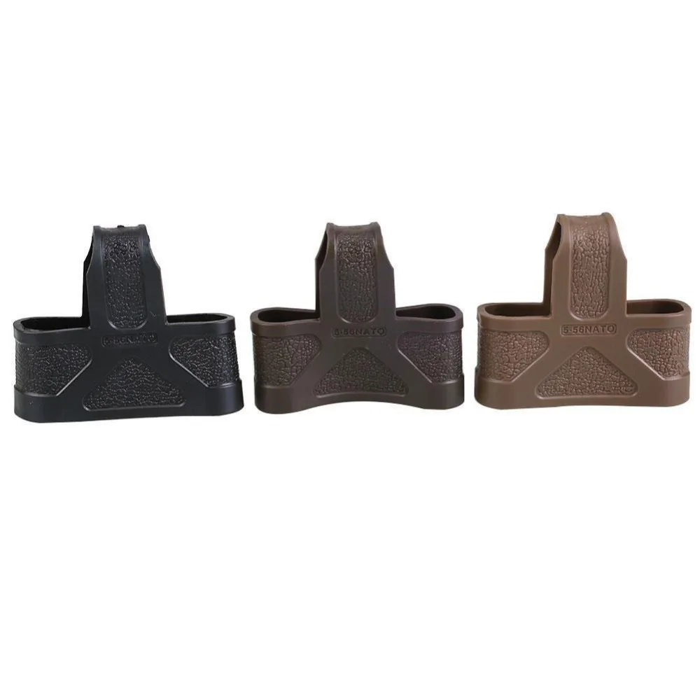

5.56 NATO Cage Fast Mag Rubber Loops Magazine Belt Holder For Airsofts M4/16