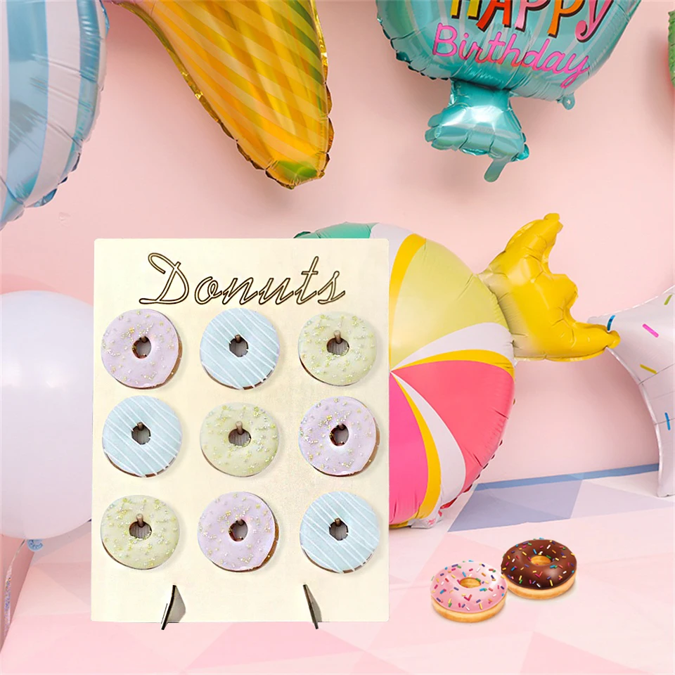 Wooden Donut Wall (9)