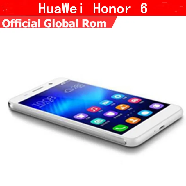 

International Firmware Honor 6 4G LTE Cell Phone Octa Core Android 4.4 OS 5 Inch FHD 1920X1080 3GB/32GB ROM 13.0MP NFC