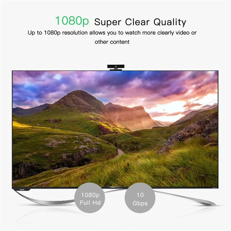 Позолоченный преобразователь DVI HDMI 24K 1080P гнездо 24 + 1 штекер адаптер кабель для ПК