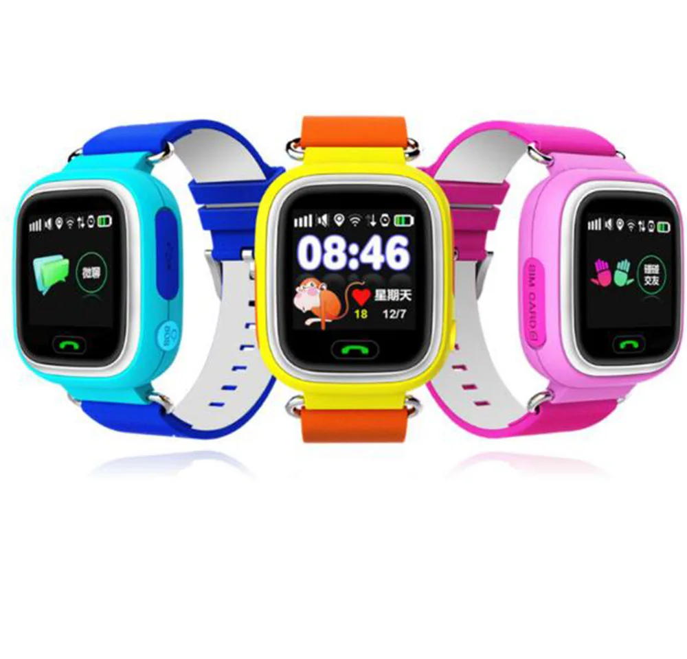 

Q90  smart watch GPS baby watch with Wifi Touch screen SOS Call Location DeviceTracker for Kid Safe Anti-Lost Monitor
