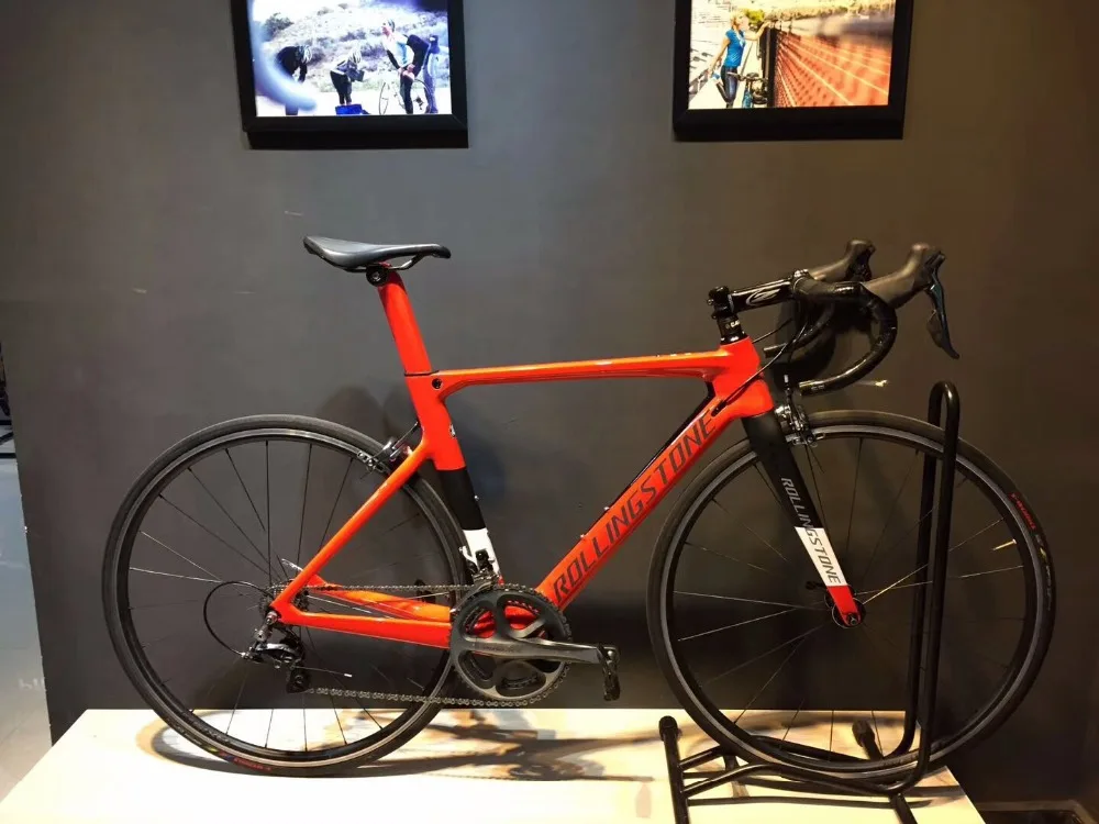 Clearance Rolling Stone UCI bicycle frame carbon road bike aero frameset FINDER 2018 700C 45 47 50 52 54 56CM racing toray T800 ultralight 4
