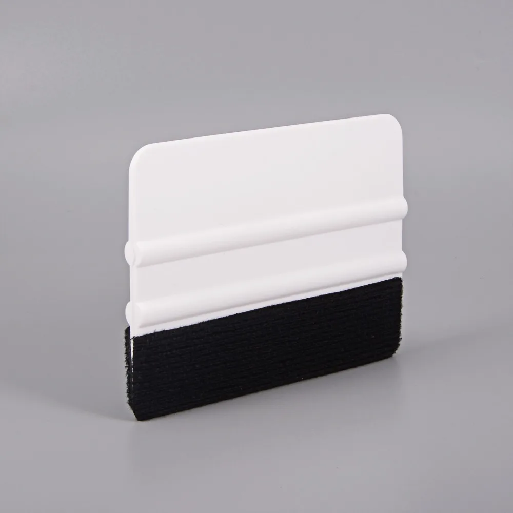 FOSHIO White Vinyl Fabric Felt Squeegee Scraper Car Foil Film Wrap Window Tint Tool Home Cleaning Car Sticker Cover Accessories