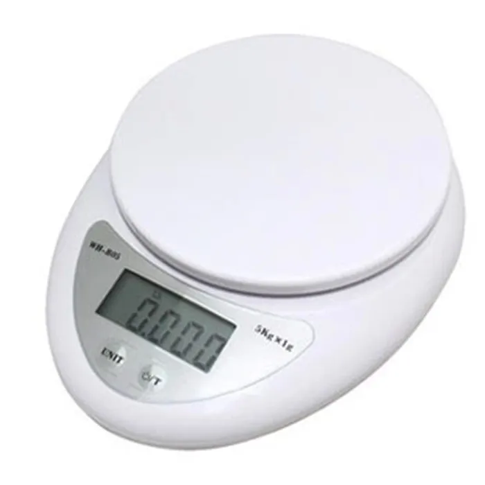 WHB05 Kitchen Scale 5kg Scale Baked Food Scale Household Kitchen Scale  Cross Border Scale Portable Pocket Scale
