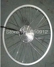 

High-speed 250W 48V Front V-Brake Hub Motor No Hall Brushless with 3-Pin Water-proof Wire Ebike KIT Parts 128 CE OR01B1 340rpm