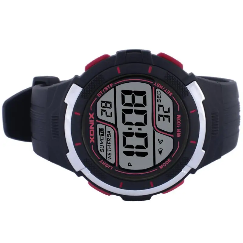 Мужские спортивные часы Топ бренд класса люкс для дайвинга цифровые светодиодные армейские часы мужские модные повседневные электронные наручные часы мужские GS