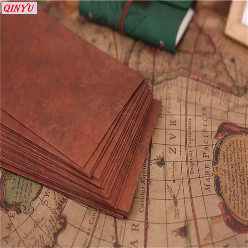 12x20cm 5Pcs Old Style Vintage Paper Envelope Brown Kraft Packaging For Greeting Card Postcard Card Small Gift Invitation6zMM231 (15)
