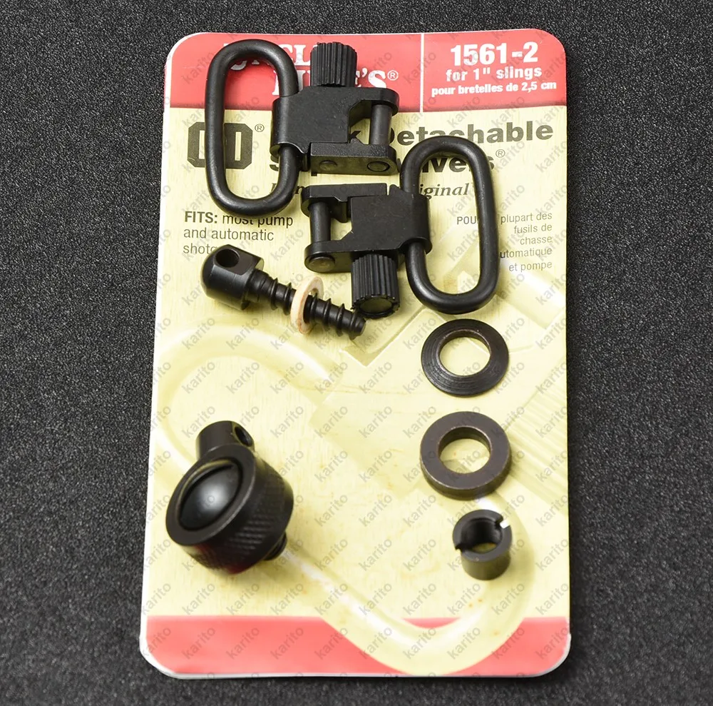 Steel Rifel Shotguns Sling QD Swivels with Most Pump and Automatic Shotguns Adapter 1561 2 M7055