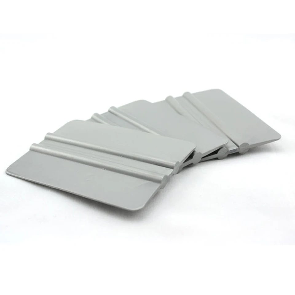 

new arrive good quality window tinting applicators Gray Bump cards 10*7.5cm Solf Bondo squeegee for car wrapping whole sale