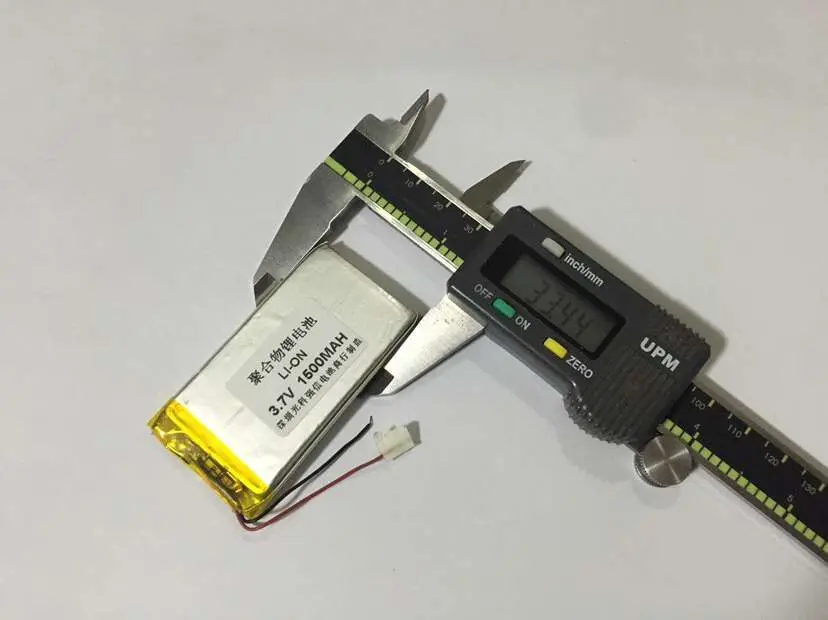 Новая полная емкость 3,7 V полимерная литиевая батарея 603462 1500 MAH gps-рация/оборудование/мини