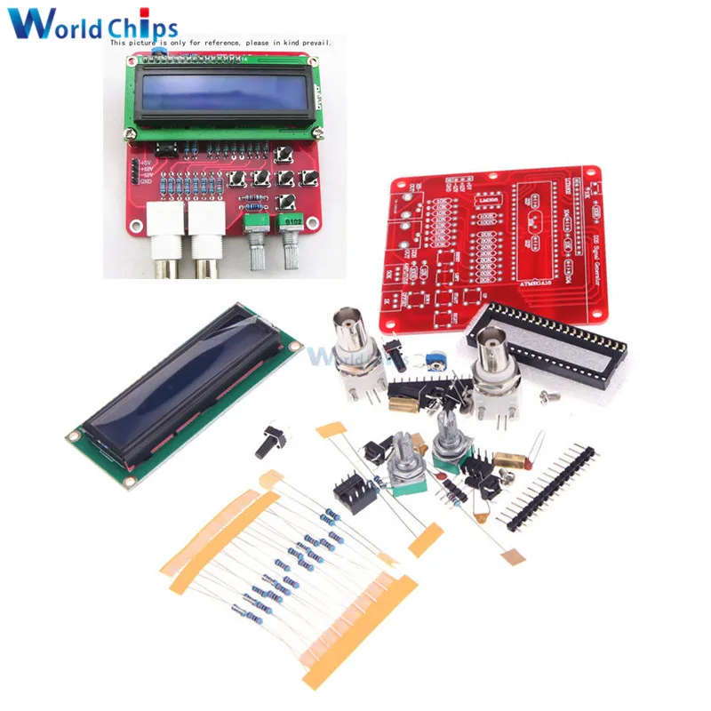 DIY наборы AVR DDS V2.0 функция генератор сигналов Модуль синус/треугольник/квадратная