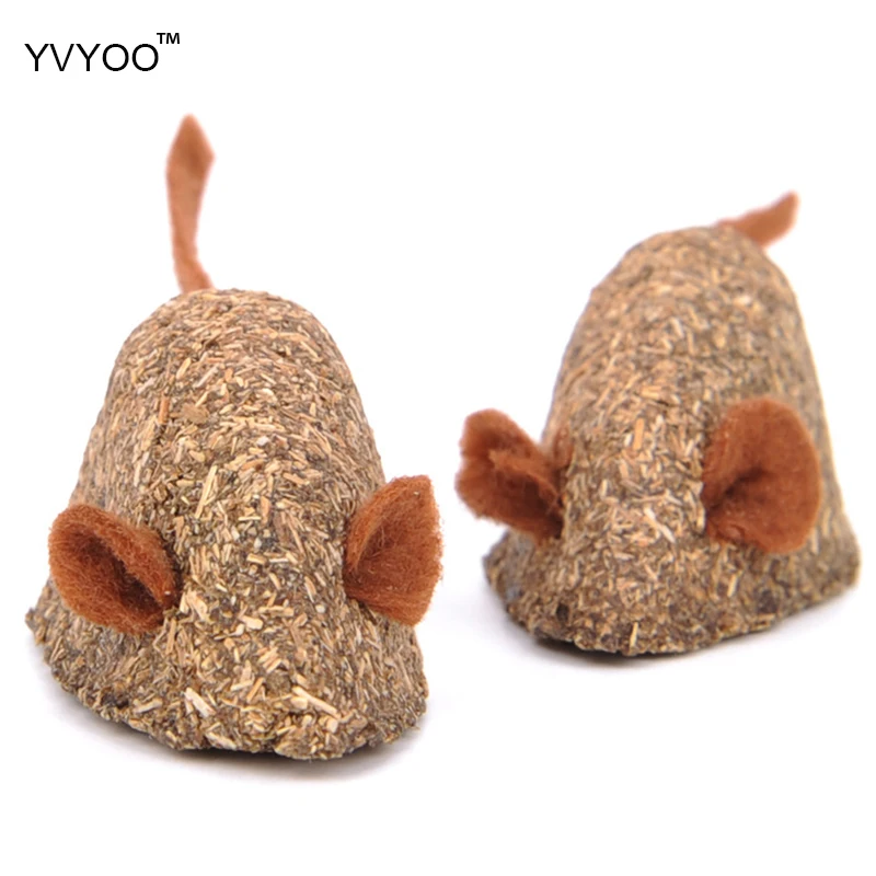 YVYOO Pet Cat toy Catnip Toys Fake mice Clean the mouth Add Vitamins Mint ball Clean the mouth 1pcs YV55