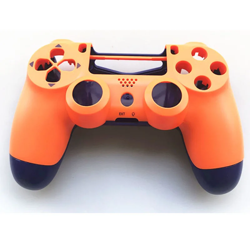 Полный набор корпус оболочки запасные кнопки чехол для DualShock 4 playstation 4 PS4 Pro jds 040 JDM-040 крышка контроллера оранжевый синий