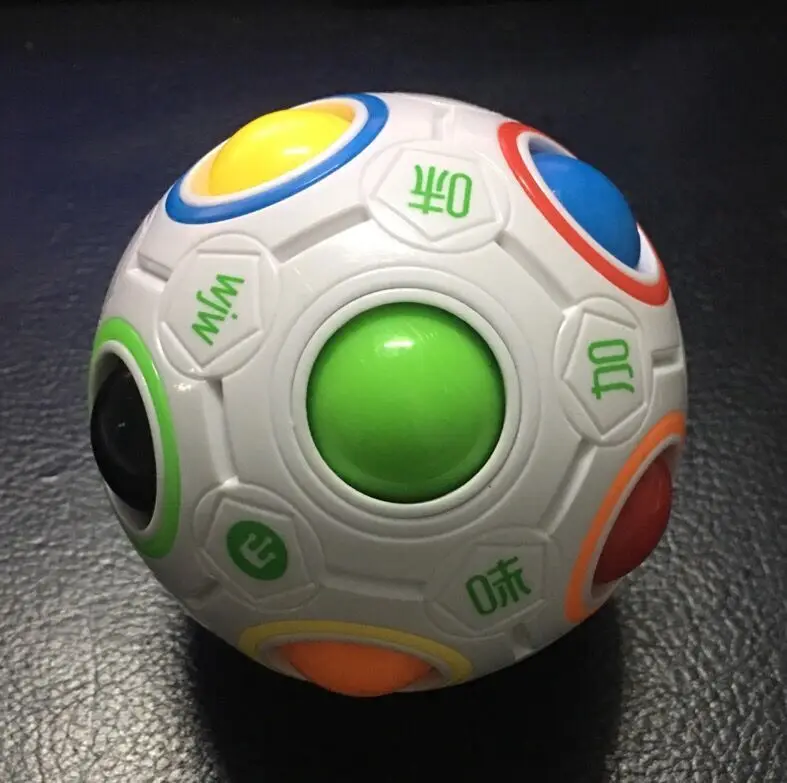 Специфические игрушки Алпиния декомпрессии Магия Мощность радуга мяч оригинальность акция подарок мини-Футбол Серебристые Цвет