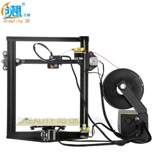 Creality 3D CR-10 мини 3D-принтеры металла 3d принтер DIY Kit автоматическое возобновление принт после Мощность прерывания + кровать с подогревом нити Подарок