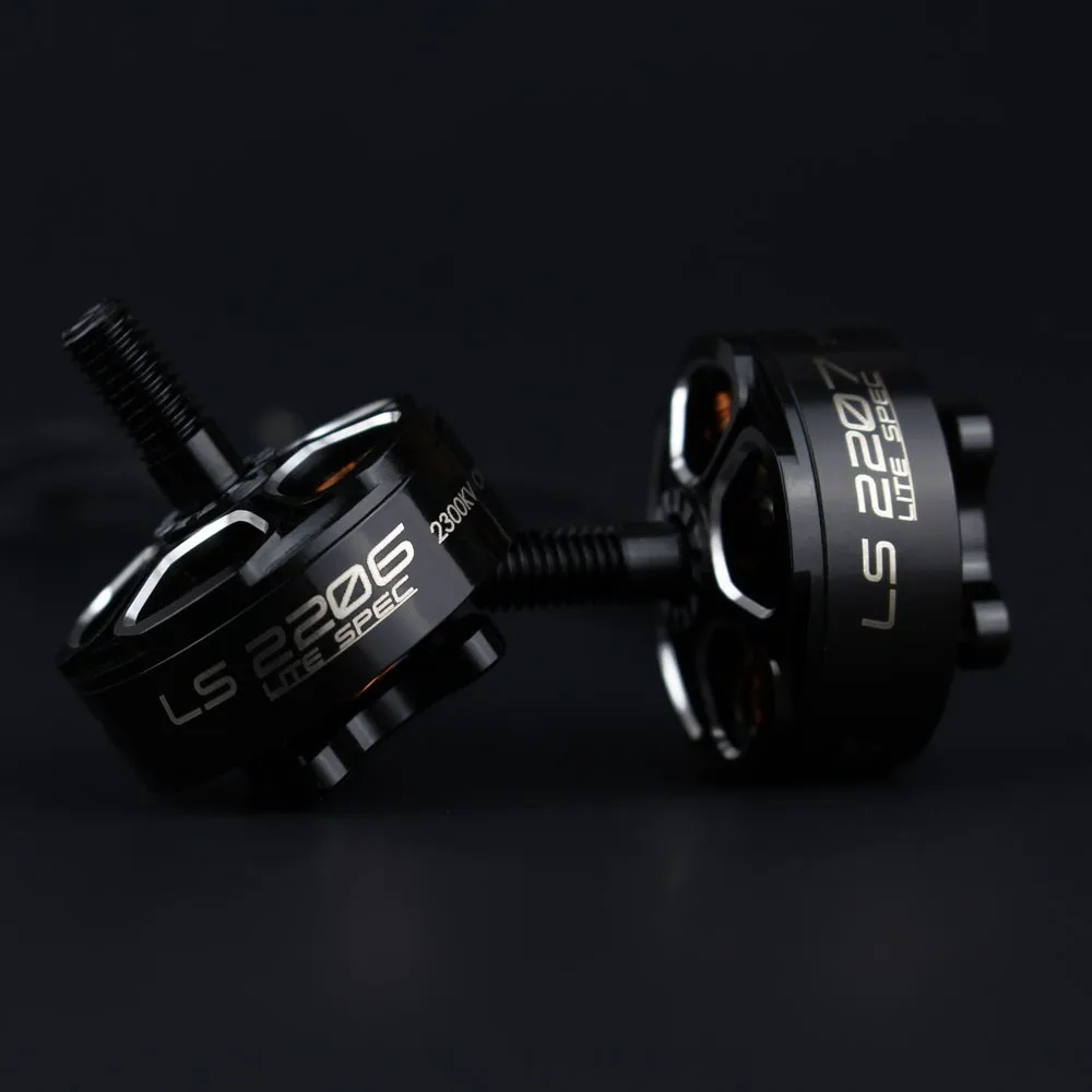 Официальный Emax LS2206 бесщеточный мотор1700kv 1600KV 3 ~ 5S для RC FPV гоночный Дрон