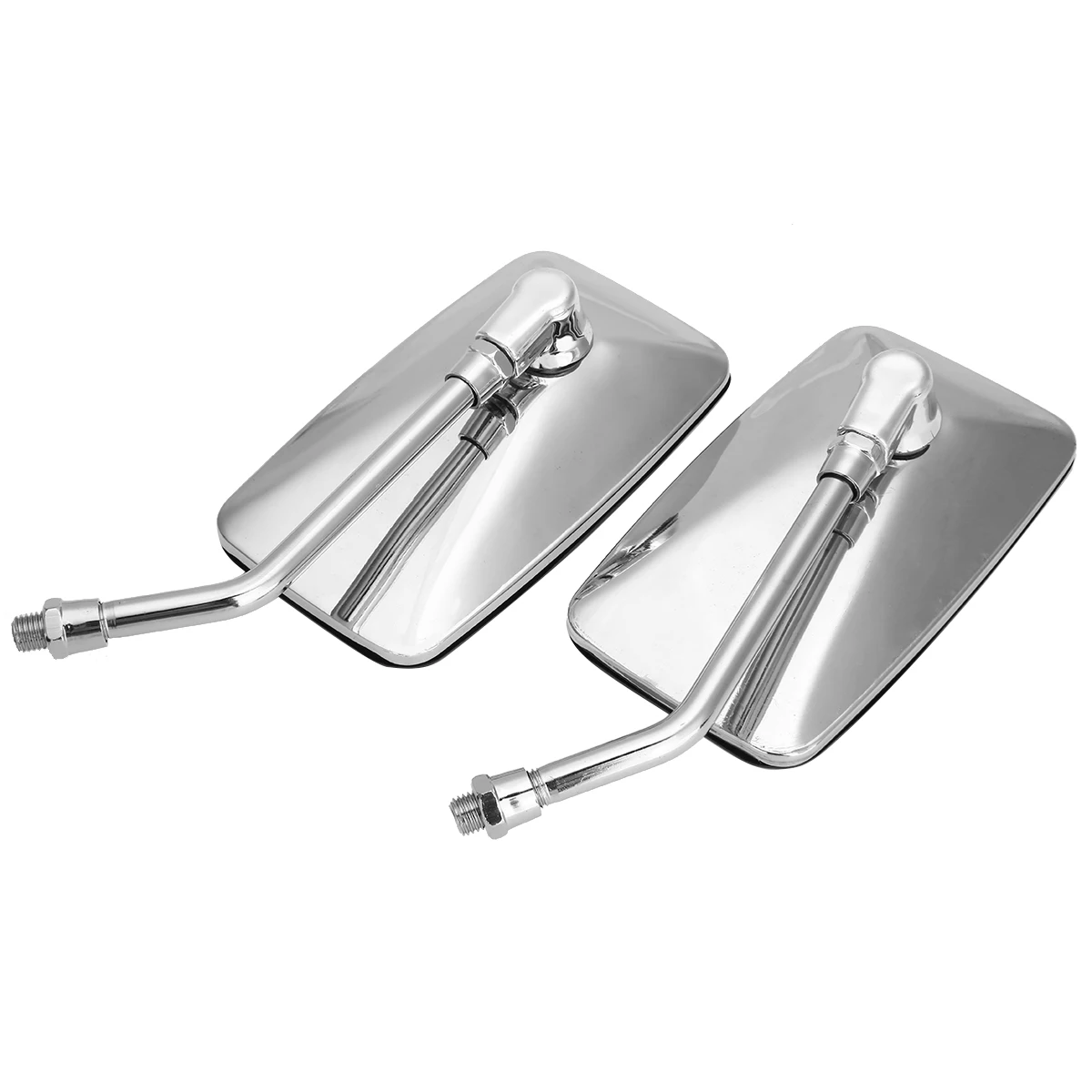 Motorcycle Rectangle Rearview Side Mirrors for Honda Shadow VT VT1100 VT750 VT600 VF750 Magna 750