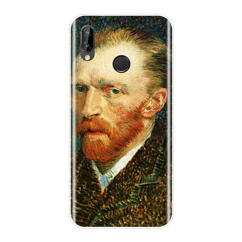 Чехол для телефона Van Gogh для huawei P20 Lite Pro P9 P10 Plus P умный силиконовый чехол-накладка для huawei P7 P8 P9 Lite Mini чехол