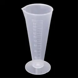 100 мл лаборатории кухня пластиковый мерный стакан