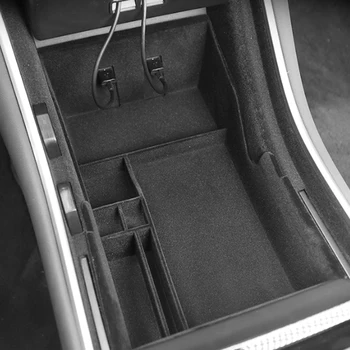 

Foal Car Armrest Box Storage Center Console Organizer Container Holder Box for Tesla Model 3 Holder Pallet Storage Box Container