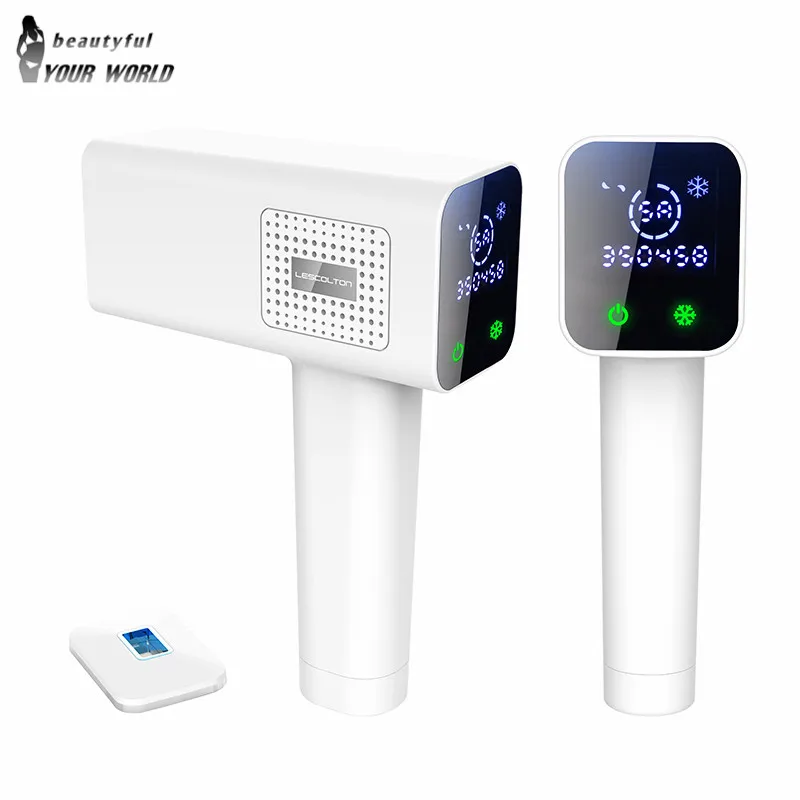 Lescolton 3 in 1 ice cool IPL Laser Hair Removal Machine Epilator Permanent depilador a laser smart touch | Красота и здоровье