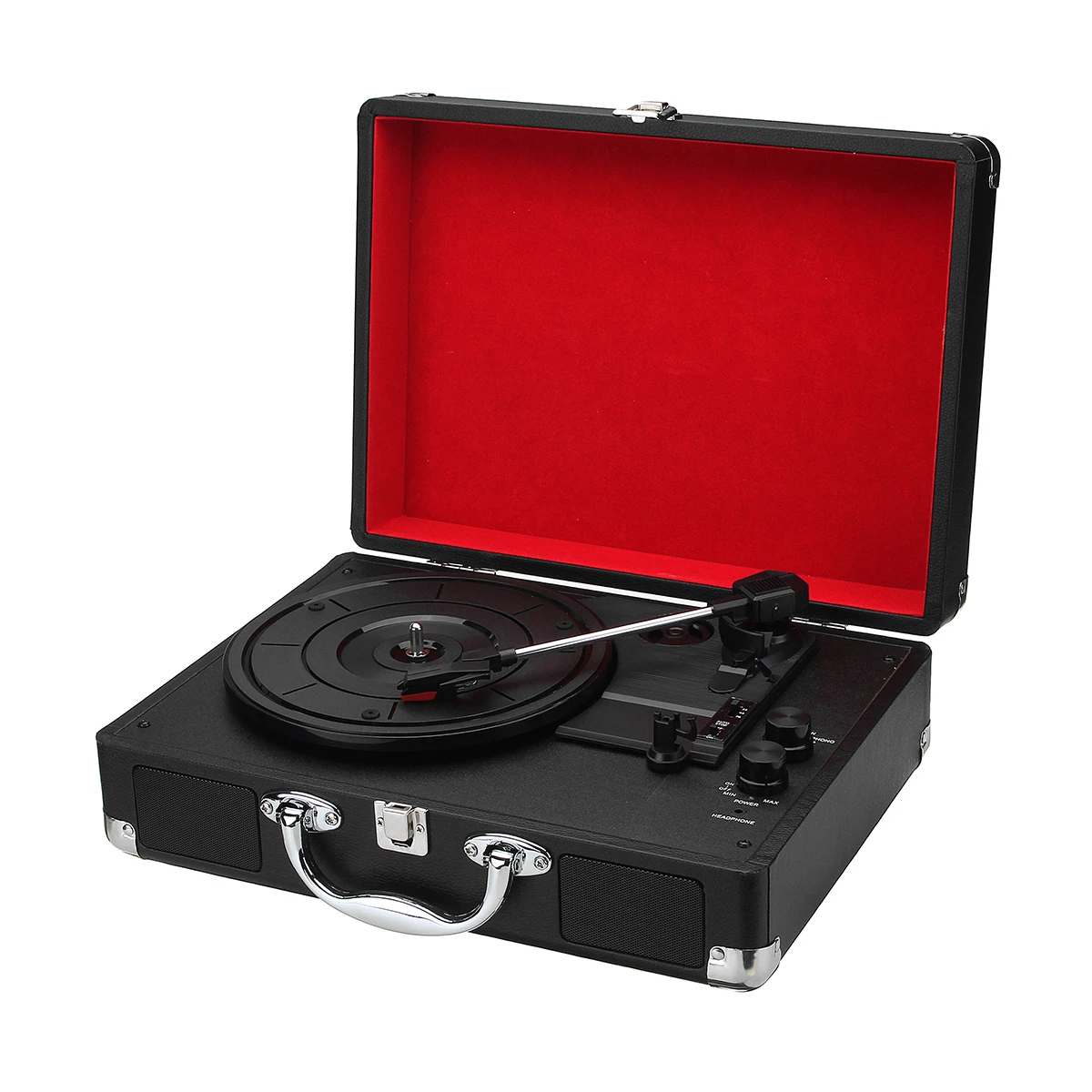 Plastic Wood Retro 33/45/78 RPM bluetooth PH/ INT/