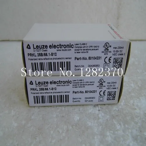 

[BELLA] New original authentic special sales Leuze sensors PRKL 25B / 66.1-S12 Spot