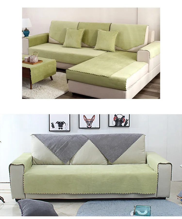 Водонепроницаемая диванная подушка изоляция детского мочи полотенце sofacover нескользящий чистый цвет четыре сезона универсальный чехол для дивана для домашних животных