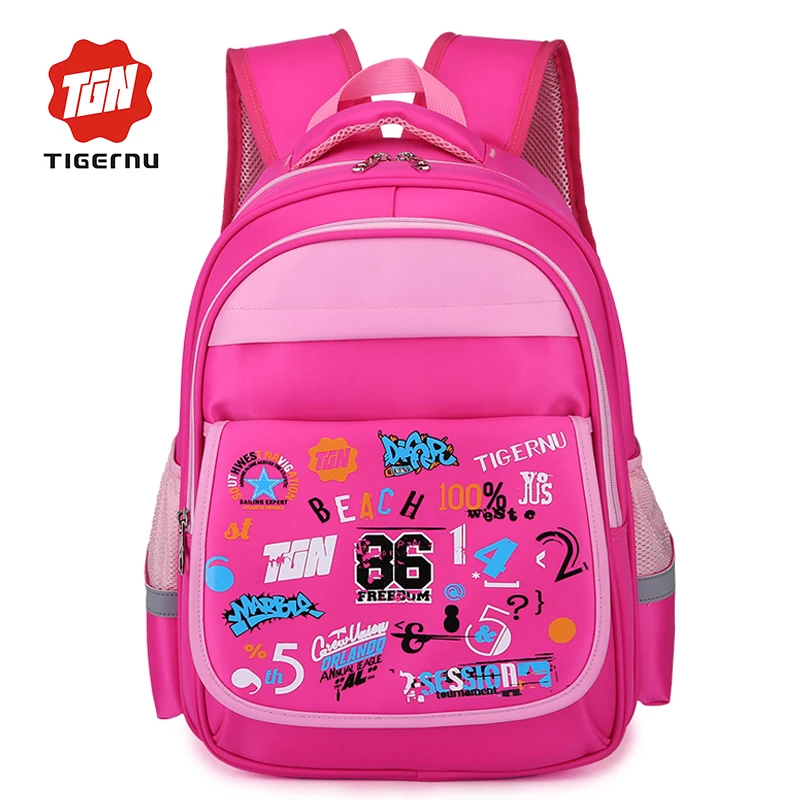 

Tigernu new children school bags for teenagers boys girls school backpack bag female school backpacks teenage girl schoolbags