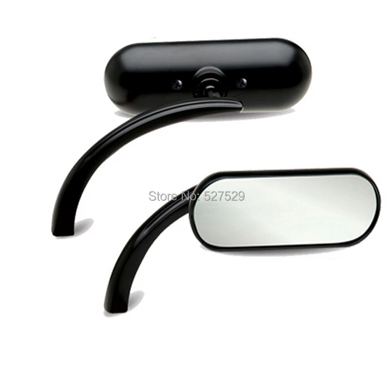 2pcs Black Aluminum Mirrors for Suzuki Boulevard C50 C90 C109R M109R M50 M90 S40