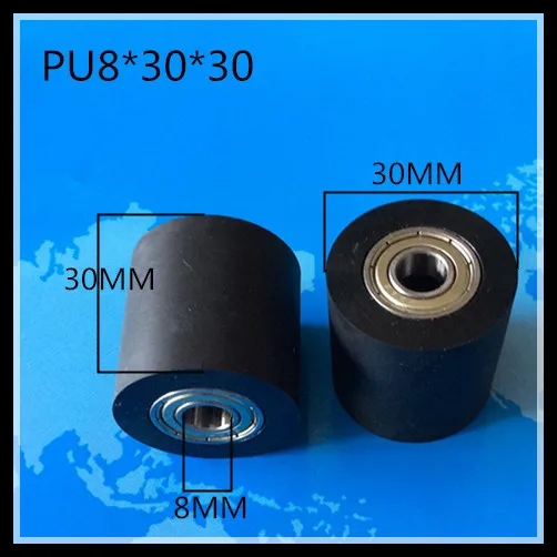 2 шт. внутренние шарикоподшипники из полиуретана 5 мм 6 7 8 10 мм|pulley rail|bearing bearingbearing